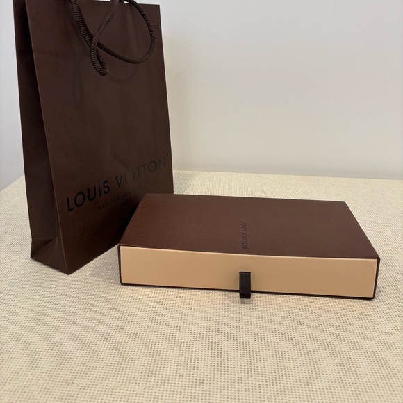 Louis Vuitton Brown Monogram Scarf - Picture 2 of 14